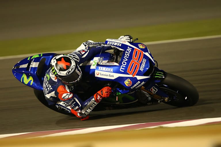 Jorge Lorenzo büßte als Vierter ganze 0,593 sec ein