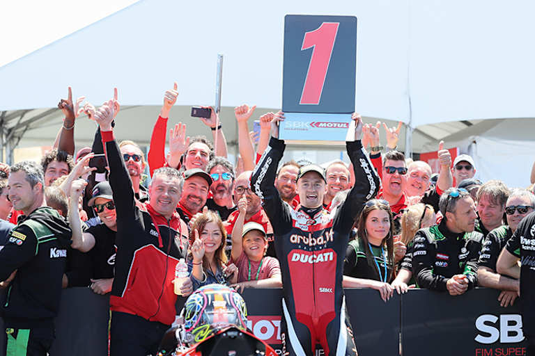 Erster Sieg seit 15 Monaten: Chaz Davies