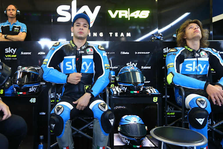 Dalla Porta ersetzte 2016 ab dem Silverstone-GP Romano Fenati im VR46-Team