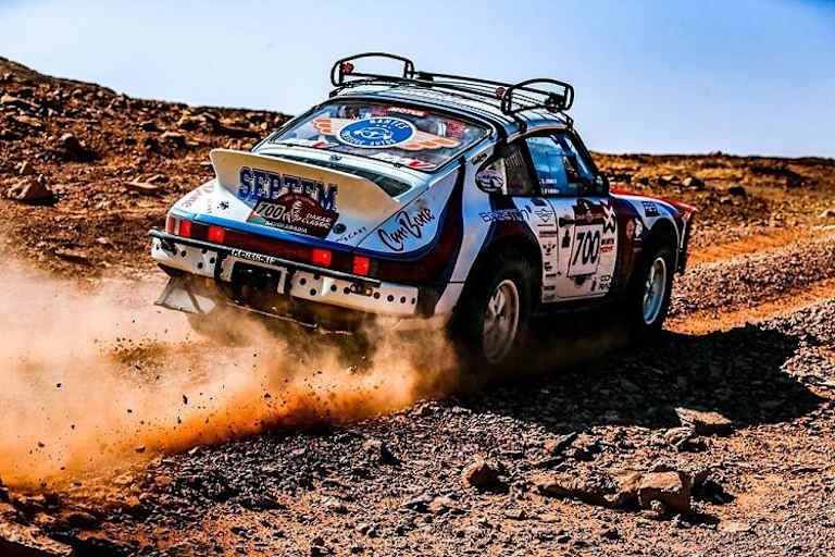 Der Porasche 911 ist auch ein Zuschauermagnet