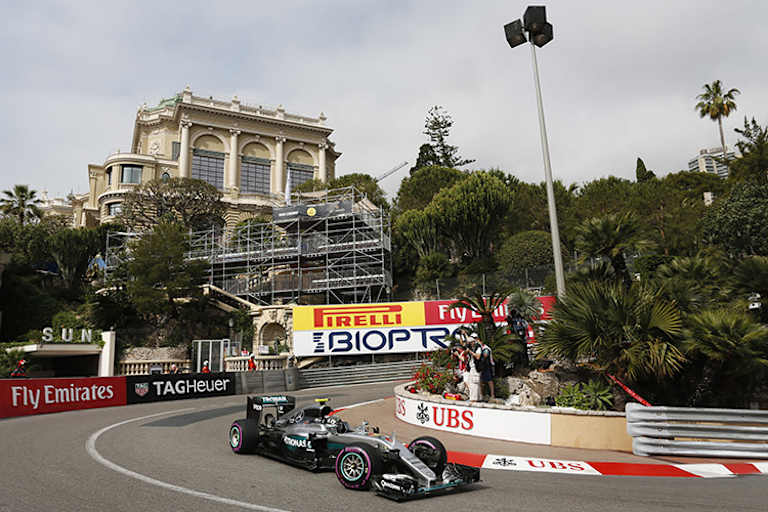 Nico Rosberg 2016 in der gleichen Kurve