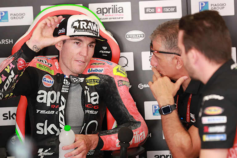 Aprilia-Werksfahrer Aleix Espargaró