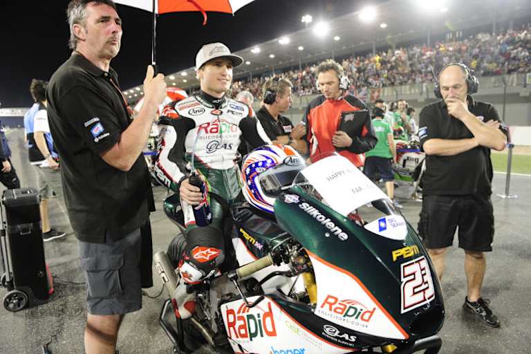 2014 trat Broc Parkes noch für Paul Bird Motorsport in der MotoGP-Klasse an