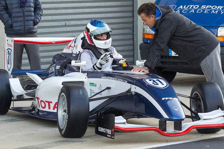 Giuliano Alesi mit Papa Jean