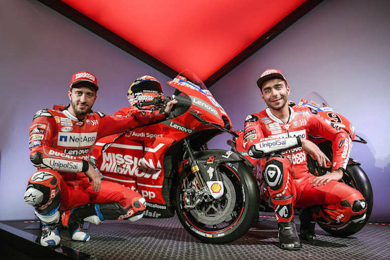 Andrea Dovizioso und Danilo Petrucci: Vorfreude auf die GP19
