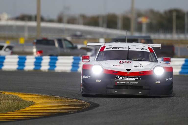 Schnellster in der GTLM-Klasse: Der Porsche 911 RSR