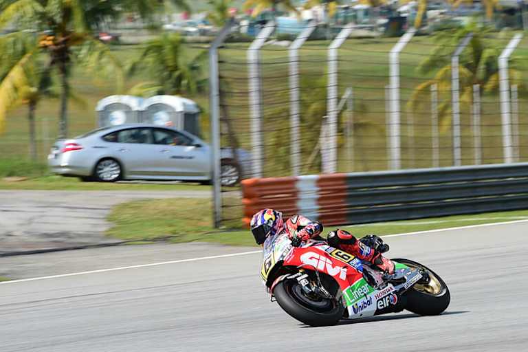Malaysia-GP 2014: Stefan Bradl im ersten freien Training auf Platz 5