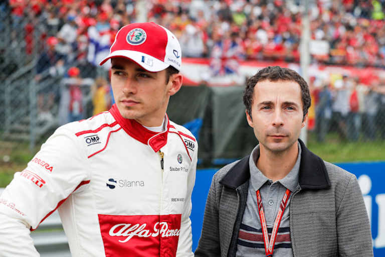 Nicolas Todt mit seinem Schützling