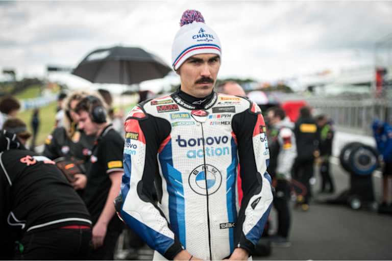 BMW-Werksfahrer Loris Baz