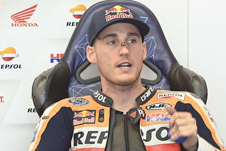 Honda-Werksfahrer Pol Espargaró ist verzweifelt