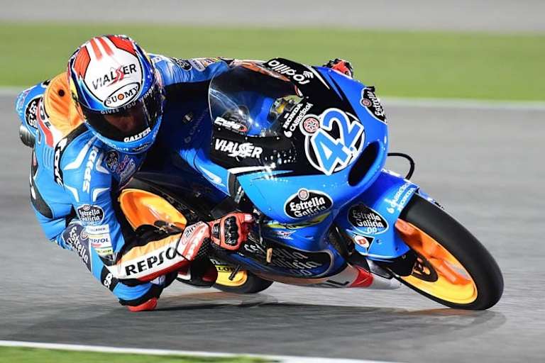 Honda-Pilot Alex Rins lag nur 0,061 sec hinter KTM-Pilot Fenati