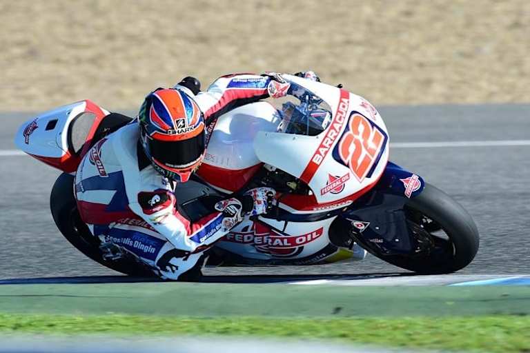 Sam Lowes auf der Kalex des Gresini-Teams in Jerez