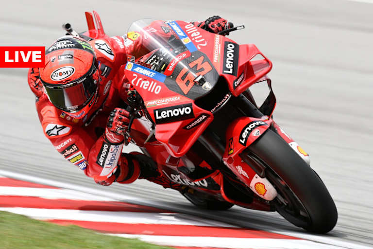 Im Q1: Titelkandidat Pecco Bagnaia