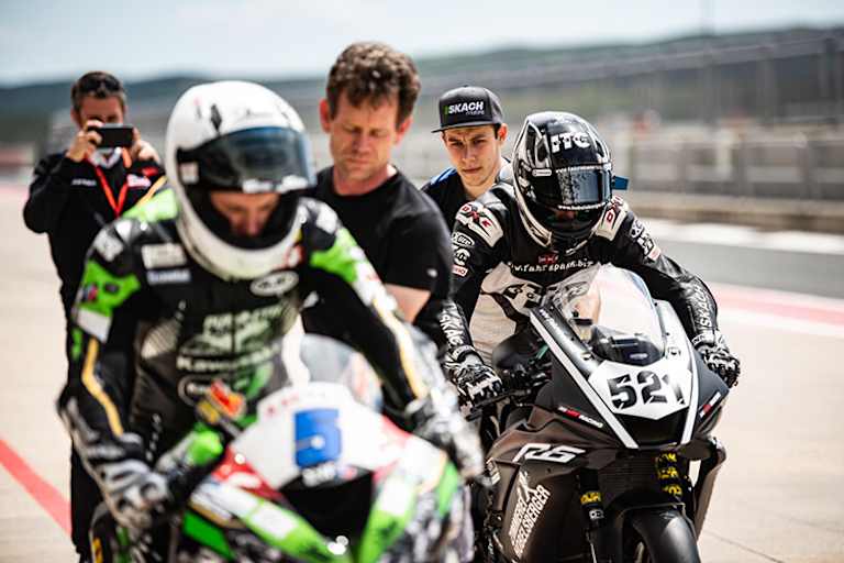 Philipp Öttl (li.) mit Patrick Hobelsberger