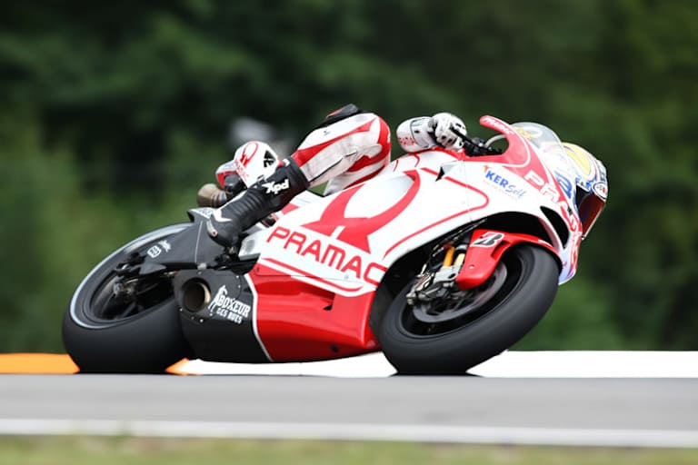 2009 fuhr Niccolò Canepa schon einmal MotoGP, damals für Pramac Ducati