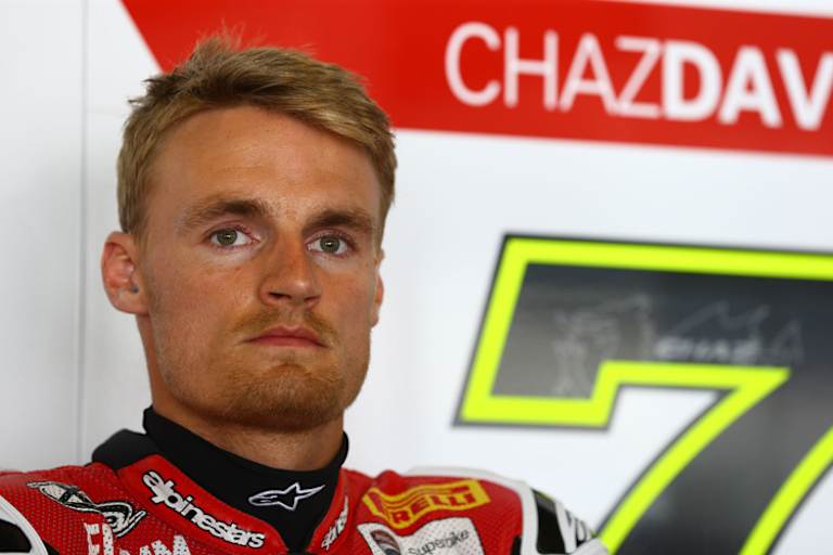 Ducati-Werksfahrer Chaz Davies