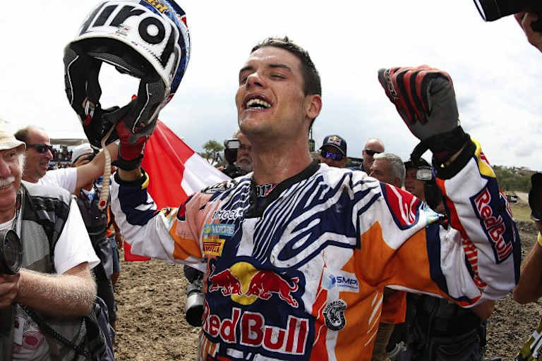 Jordi Tixier (KTM) nach dem Zieleinlauf