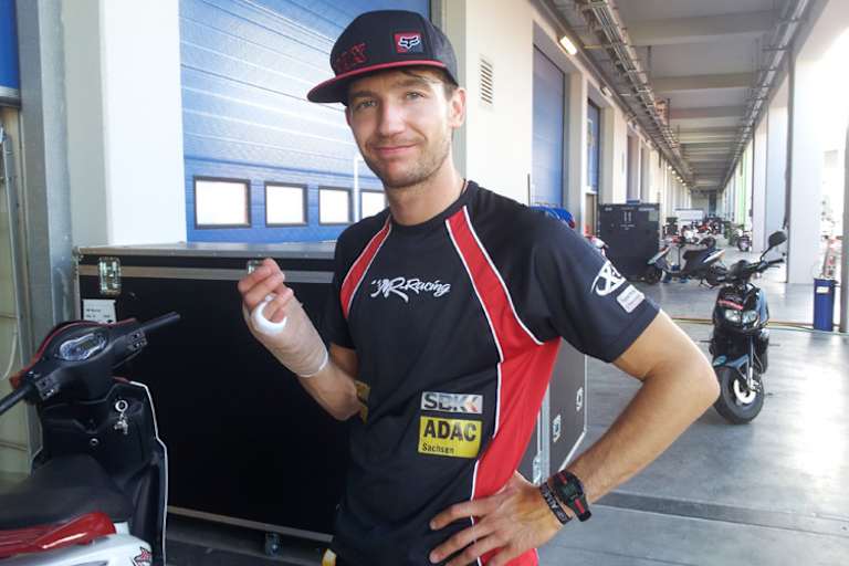 Max Neukirchner fliegt Freitagnacht nach Hause