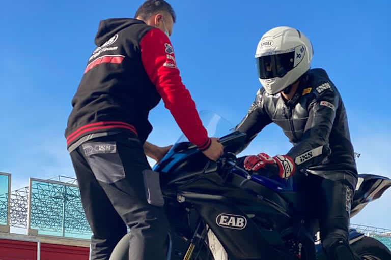 Krummi auf der EAB-Yamaha