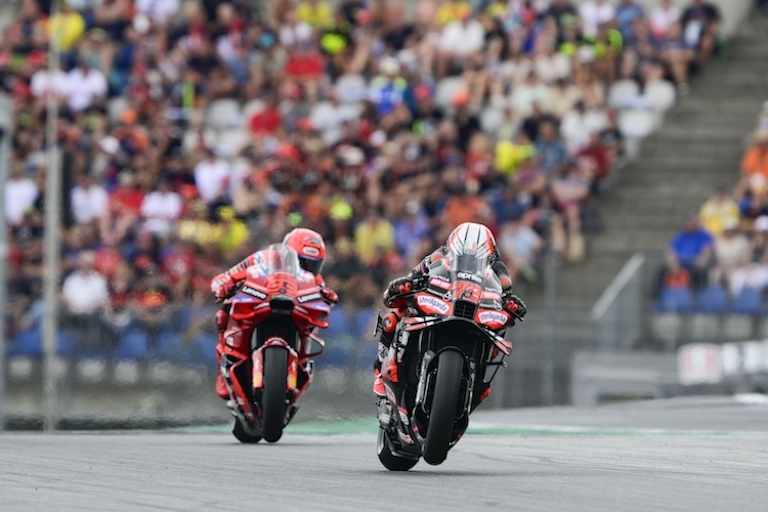 Im Flow: Marco Bezzecchi auf der Aprilia RS-GP