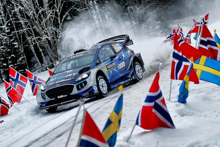 Ott Tänak war mit dem zweiten Platz in Schweden stark