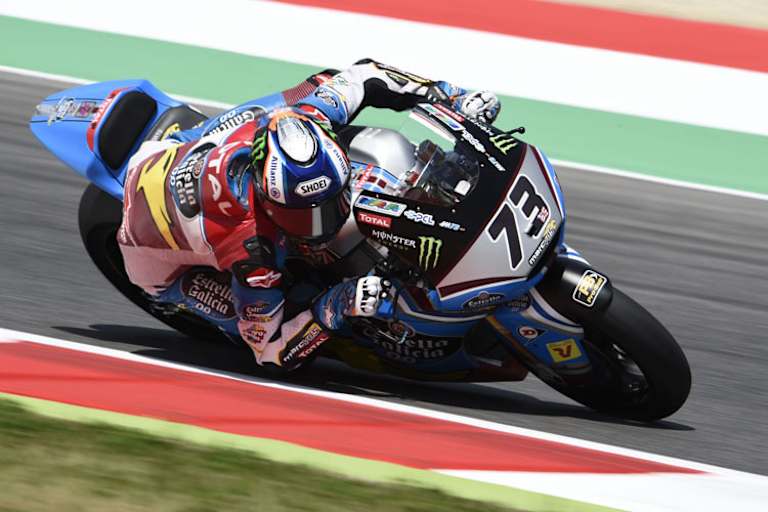 Alex Márquez musste sich nach langer Führung mit Startplatz 2 begnügen