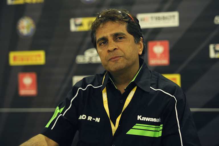 Mahi-Kawasaki-Teammanager Amit Sandill
