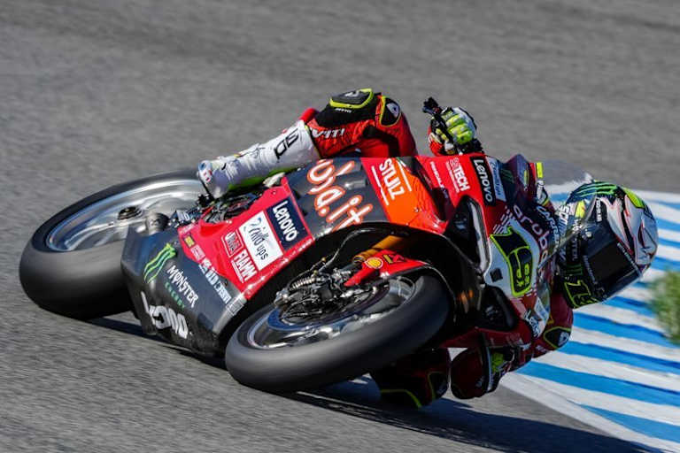 Alvaro Bautista spulte am Dienstag viele Runden ab