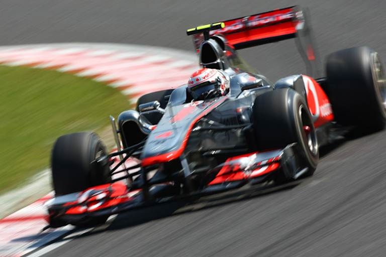 Button Kopf an Kopf mit Sebastian Vettel 