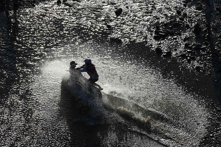 Joan Barreda (Honda) kam Marc Coma kaum näher