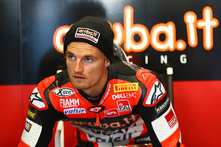 Ducati-Werksfahrer Chaz Davies