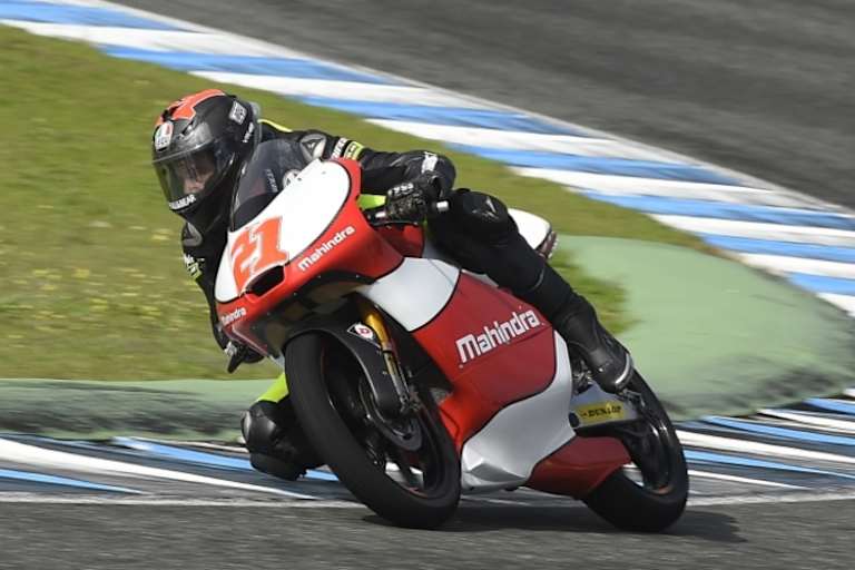 Bagnaia in Cartagena auf der Mahindra für 2015