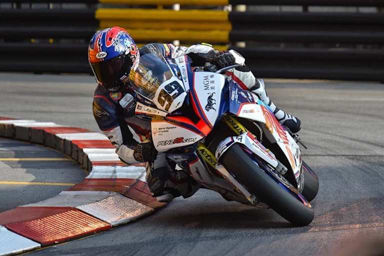 Macau Grand Prix - Newcomer Danny Webb