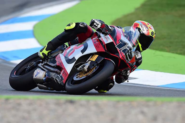 Ob Javier Fores auch in Katar fahren darf, ist noch unsicher