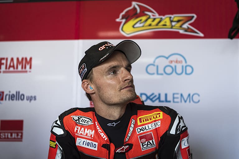 Ducati-Werksfahrer Chaz Davies