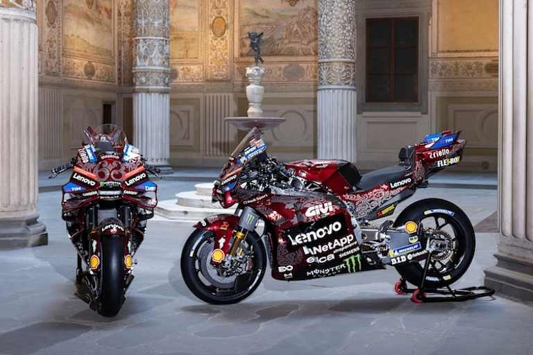 Ducati-Speziallackierung für Mugello
