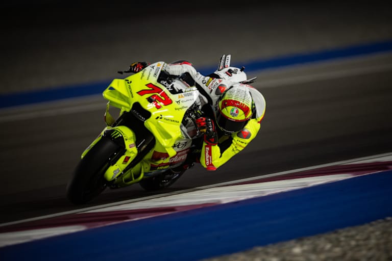 In Lusail fühlte sich Bezzecchi auf der GP23 schon deutlich wohler