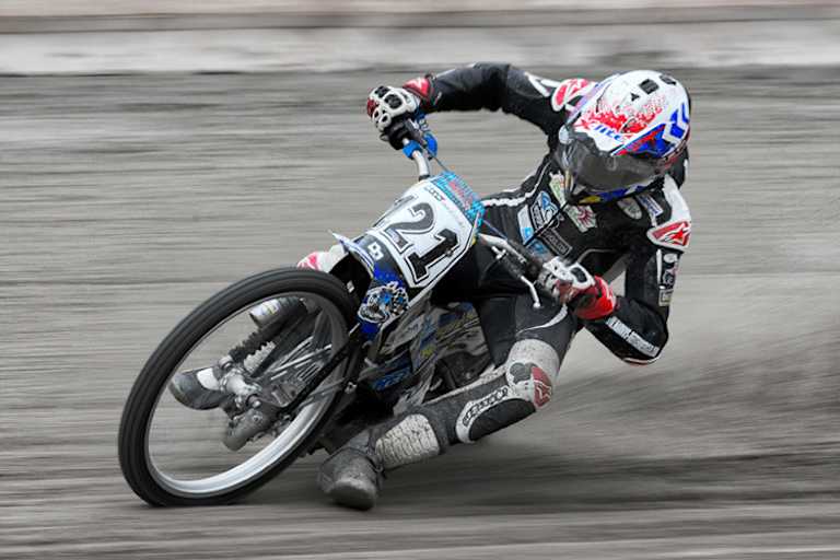 Markus Reiterberger auf der Sandbahn