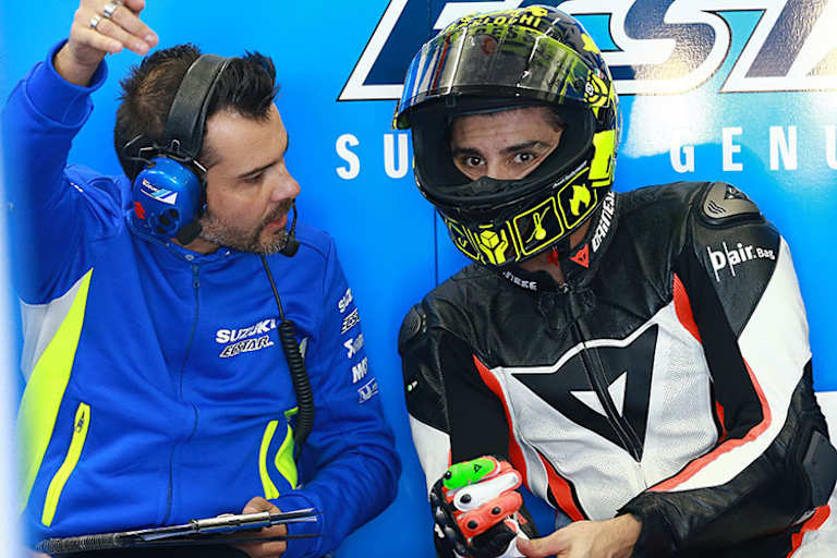 2017 tritt Iannone an der Seite von Alex Rins für Suzuki an