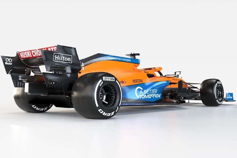 Der neue McLaren MCL35M-Mercedes