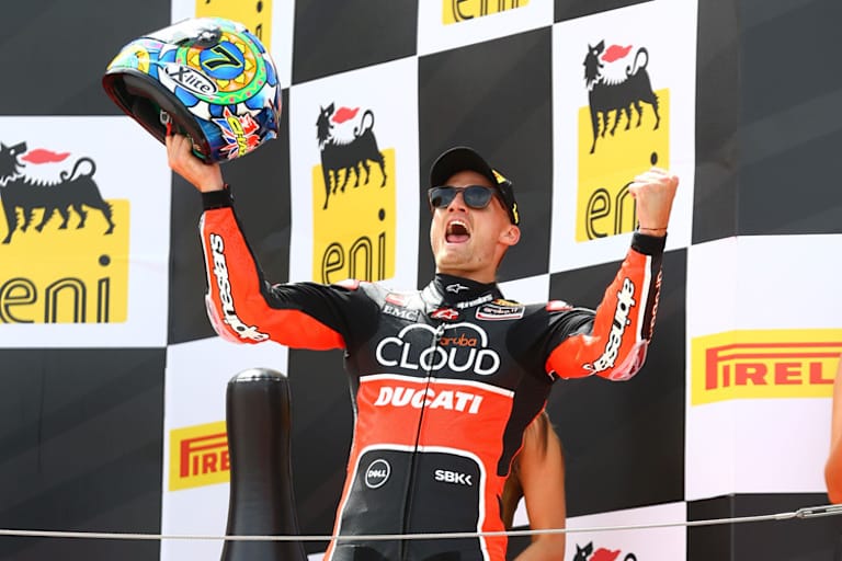 Befreiungsschlag für Chaz Davies und Ducati: Sieg in Aragón