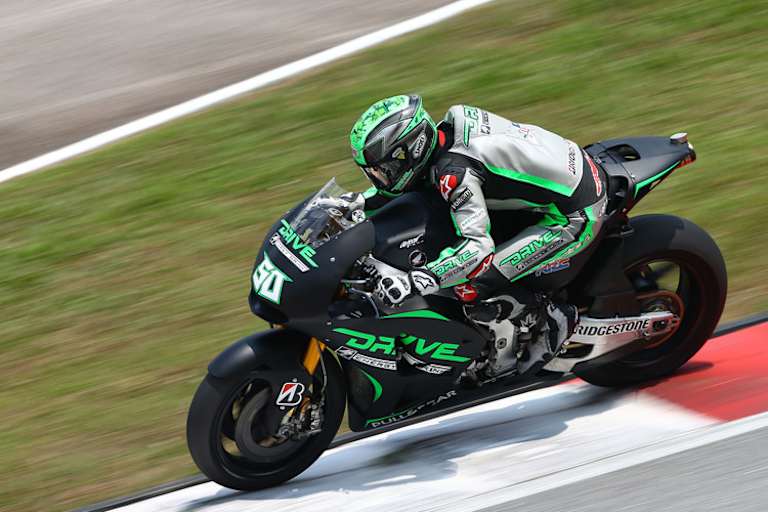 Laverty mit der Open-Honda in Sepang