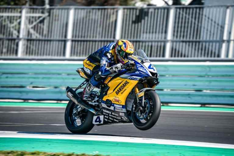 Beim Barcelona-Test fuhr Steven Odendaal nur wenige Runden