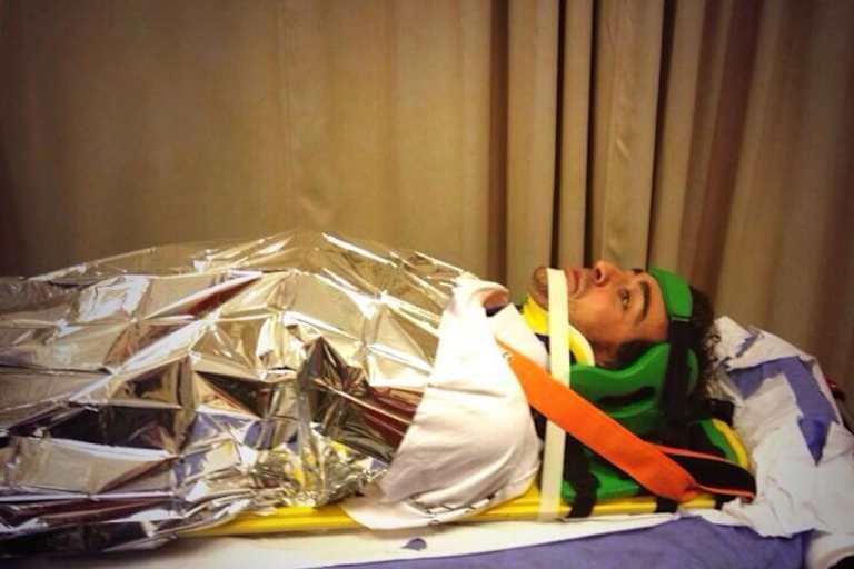 Alonso vor seiner Untersuchung