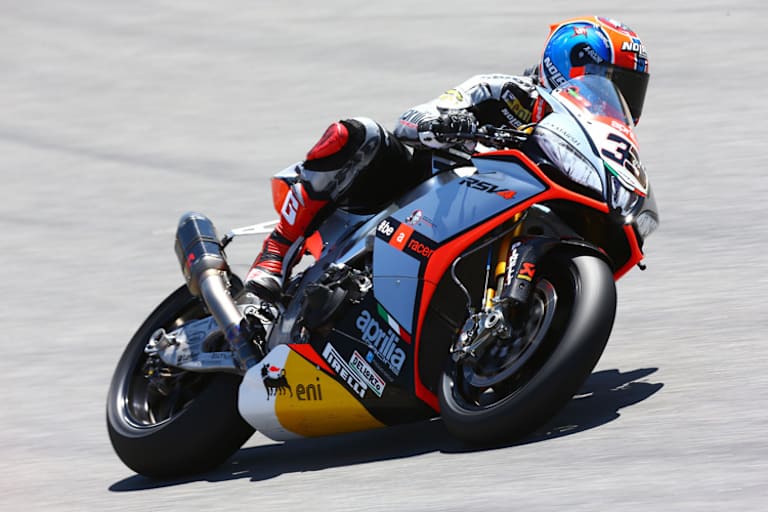 Den Portimao-Test schloss Marco Melandri als Vierter ab