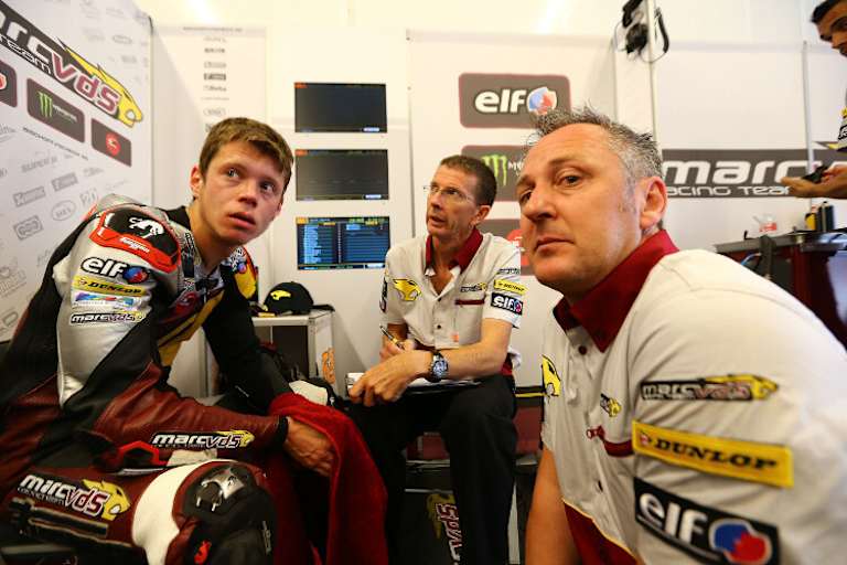 Michael Bartholemy (re.): Mit Tito Rabat 2015 in die MotoGP-Klasse?