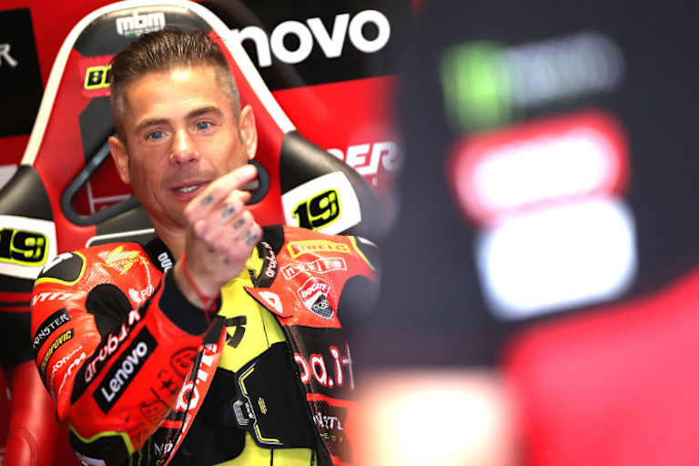 Der zweifache Superbike-Champion Alvaro Bautista