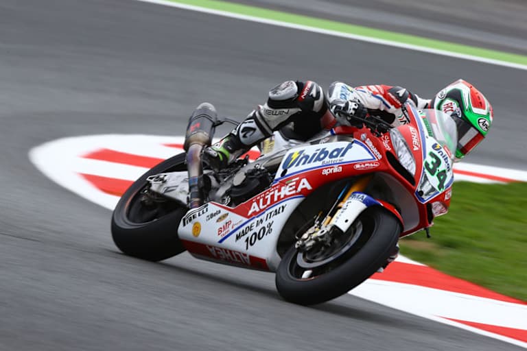 Zwei vierte Plätze in Magny-Cours für den Aprilia-Piloten