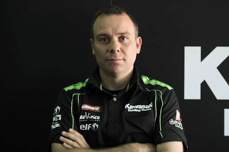 Kawasaki-Teammanager Guim Roda