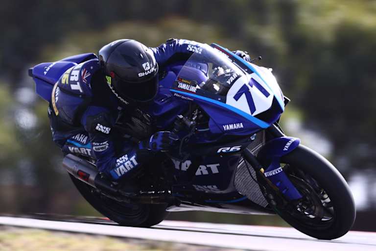 Tom Edwards auf der YART-R6